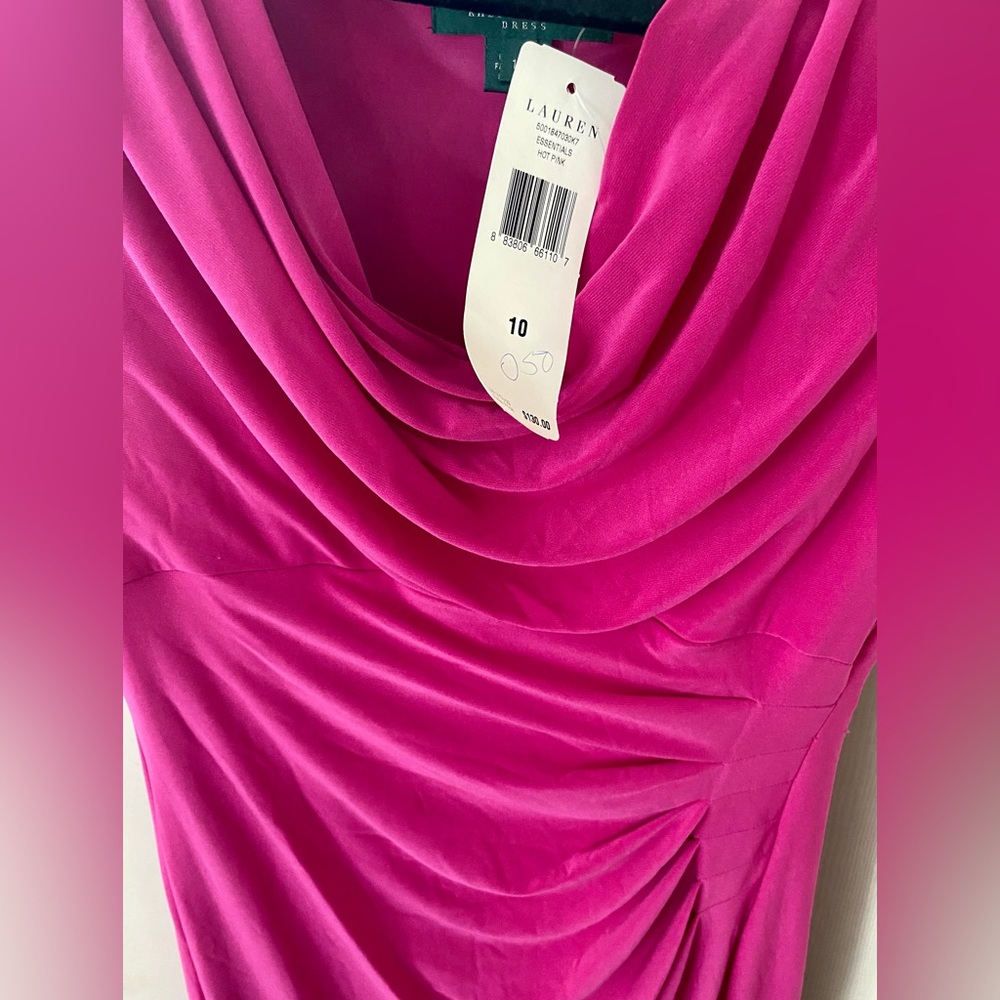 Lauren Ralph Lauren Cowl Neck Dress - Picture 6 of 6